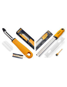 Pelador de Verduras Deiss PRO con Rallador de Queso y Cítricos