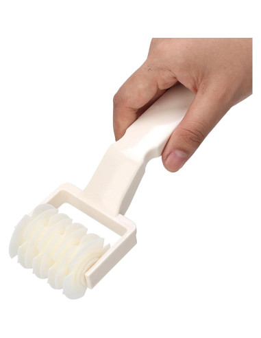 2 Selladores de Masa Agatige, Rodillo Cortador para Galletas y Tartas