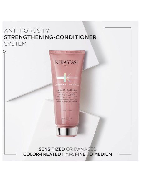 Kérastase Chroma Absolu Champú y Acondicionador 250ml - Cabello Tratado con Color