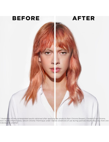 Kérastase Chroma Absolu Champú y Acondicionador 250ml - Cabello Tratado con Color