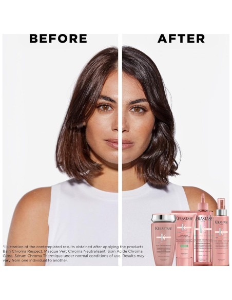 Kérastase Chroma Absolu Champú y Acondicionador 250ml - Cabello Tratado con Color