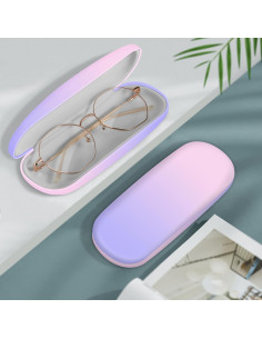 Funda Dura para Gafas Fintie con Paño de Limpieza 2