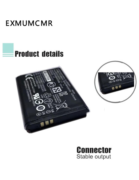 Batería de Reemplazo 160240 para Auriculares SteelSeries Arctis Pro 1000mAh 3.7V
