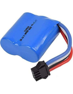 Batería de Litio Recargable Haktoys 7.4V 600mAh Azul 2