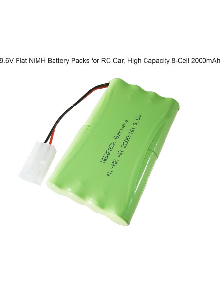 Batería Recargable NiMH 9.6V 2000mAh Tamiya para Coche RC