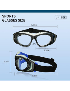 Gafas Deportivas SooGree Antivaho Ajustables para Deportes 2