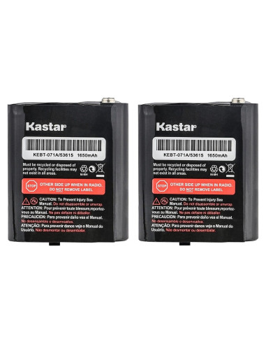Batería Recargable Kastar 2-Pack para Walkie Talkies Motorola