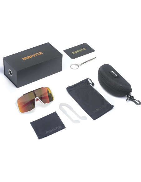 Gafas de sol deportivas Maivnz 882 UV400 para béisbol