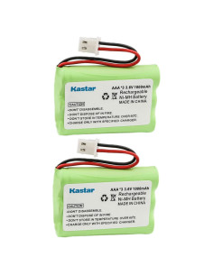 Baterías Kastar 2-Pack 1000mAh para Monitor de Bebé Motorola