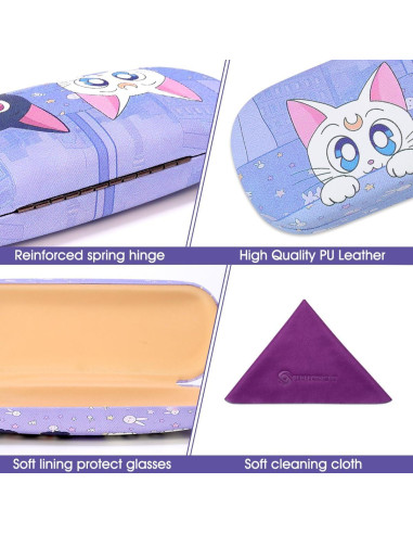 Funda Dura para Gafas PERFECTSIGHT Floral 16x6x3.5cm