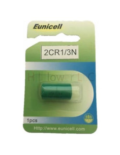 Batería de Litio 6V Hillflower 2CR1/3N Larga Duración 6 Piezas