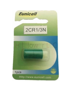 Batería de Litio 6V Hillflower 2CR1/3N Larga Duración 6 Piezas 2