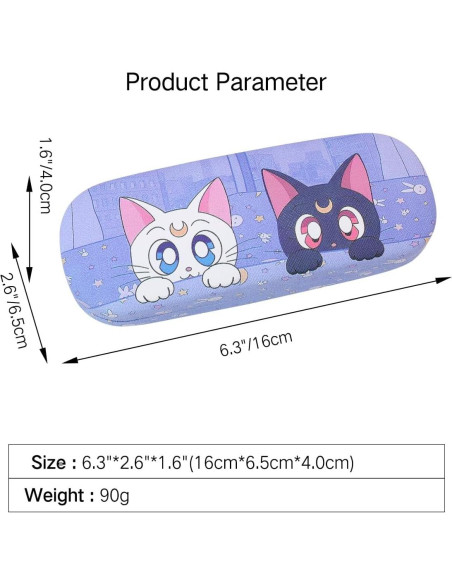 Funda Dura para Gafas PERFECTSIGHT Floral 16x6x3.5cm