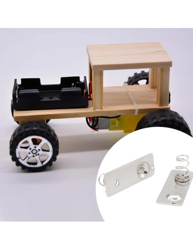 20 Placas de Contacto de Resorte para Baterías AA Skweawert