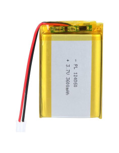 Batería de polímero de litio AKZYTUE 3.7V 3600mAh 124060