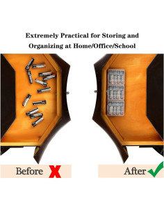 Estuche organizador de baterías AA/AAA HOMEFUNTIME 9 PCS 2