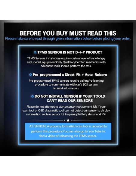 Sensor TPMS POHILA 433MHz Reemplazo para Infiniti/Nissan