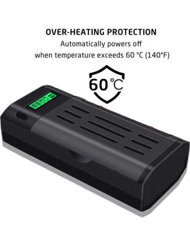 Cargador Universal con 4 Baterías Recargables C Palowextra