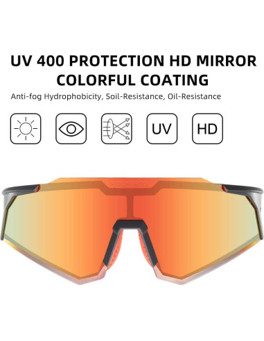 Gafas de sol polarizadas ROCKBROS 10171 Unisex UV400