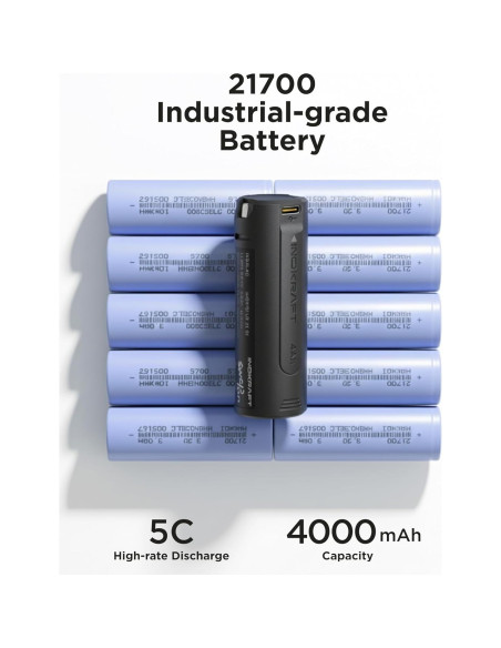 Batería de Litio InoKraft Swap-On 4000mAh Carga Tipo-C