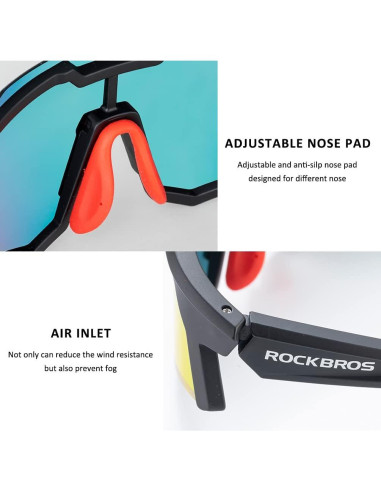 Gafas de sol polarizadas ROCKBROS 10171 Unisex UV400