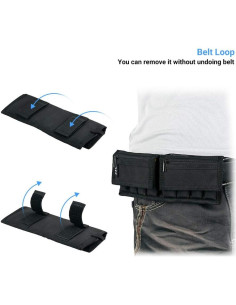 Bolsa para Baterías 18650 x 8 con Mosquetón y Cierre 2