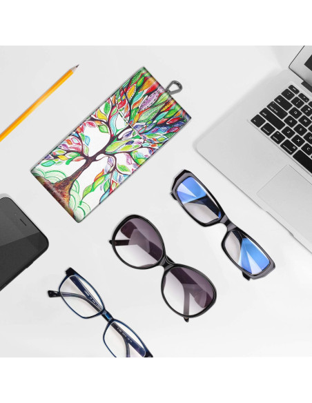 Funda Doble para Gafas Fintie con Gancho y Paños de Limpieza