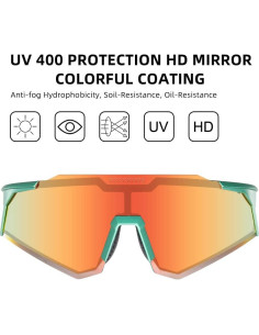 Gafas de sol polarizadas ROCKBROS 10171 Unisex UV400 2