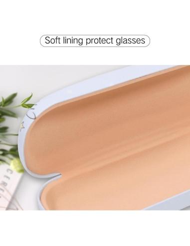 Funda Dura para Gafas PERFECTSIGHT - Diseño Kawaii Floral