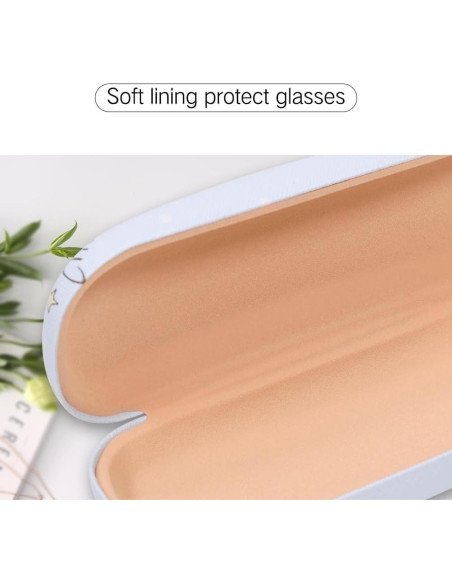 Funda Dura para Gafas PERFECTSIGHT - Diseño Kawaii Floral