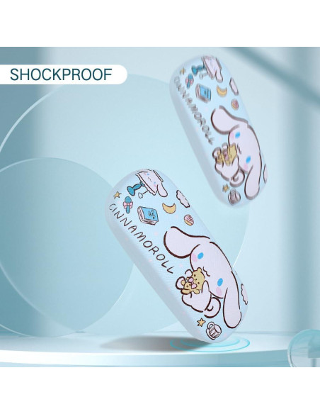 Funda Dura para Gafas PERFECTSIGHT - Diseño Kawaii Floral