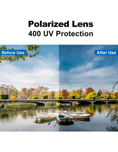 Gafas de sol polarizadas ROCKBROS UV400 unisex ligeras