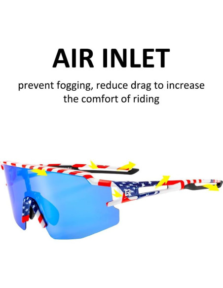 Gafas de sol polarizadas ROCKBROS UV400 unisex ligeras