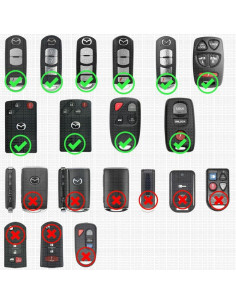 Baterías CR2025 para Llave Remota Mazda y Toyota - Paquete de 2 2