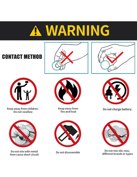 Baterías CR2025 para Llave Remota Mazda y Toyota - Paquete de 2