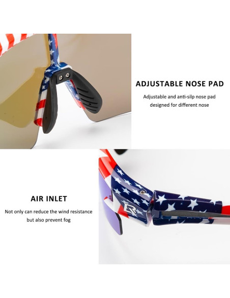 Gafas de sol polarizadas ROCKBROS UV400 unisex ligeras