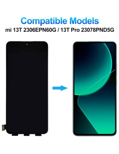 Pantalla AMOLED 6.67" Compatible Xiaomi 13T/13T Pro - Kit de Reparación 2