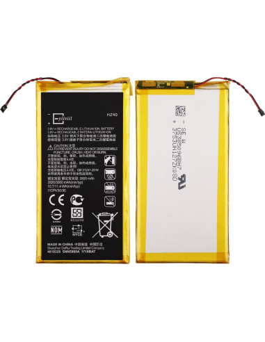 Batería de Reemplazo HZ40 para Motorola Moto Z2 Play 2800mAh