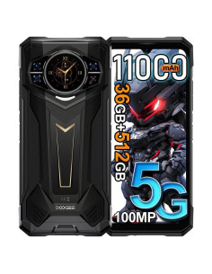 DOOGEE S200 Plus 5G Teléfono Resistente 11000mAh 36GB/512GB