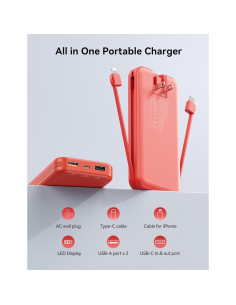 Banco de Energía 12000mAh Dongguan Cargador Rápido USB-C 2