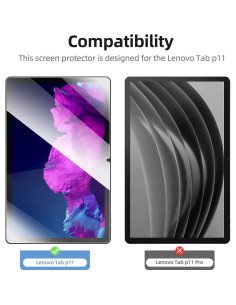 Protector de Pantalla Vidrio Templado NEW'C para Lenovo Tab P11 11" 2