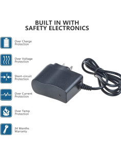 Adaptador de CA SupplySource para BQ Aquaris E5 Smartphone 2