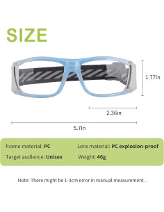 Gafas Deportivas SooGree Antivaho Ajustables para Deportes 2