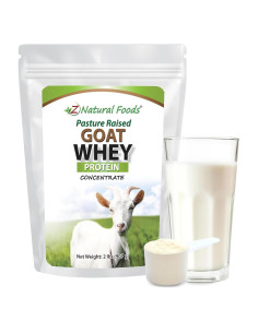 Proteína de Suero de Cabra Z Natural Foods 0.91 kg - Sin Sabor