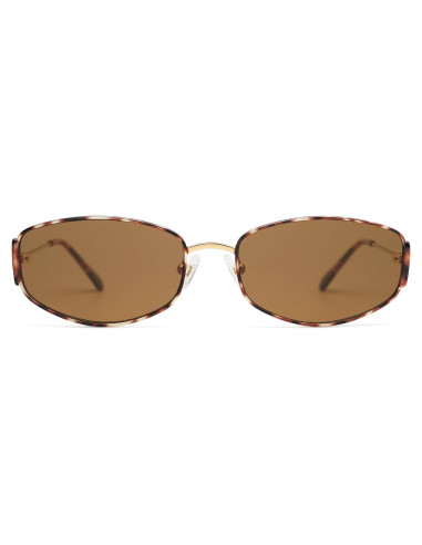 Gafas de Sol Ovaladas Retro Metal UV400 Unisex AP3625