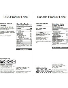 Polvo de Tomate Orgánico Food to Live 283.5g - Sin Sal Añadida 2