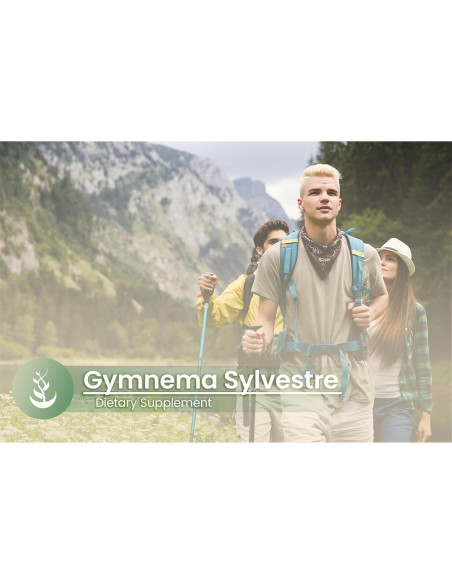 Cápsulas de Gymnema Sylvestre 100% Puras - 100 Unidades