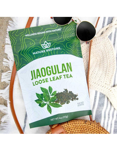 Té de Gynostemma Hoja Suelta 113.4g Nature Restore