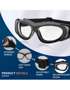 Gafas Deportivas SooGree Antivaho Ajustables para Hombres y Mujeres 2