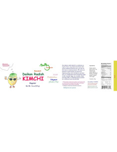 Kimchi de Rábano Daikon Salty Lemonade 450g Vegano Sin Gluten 2